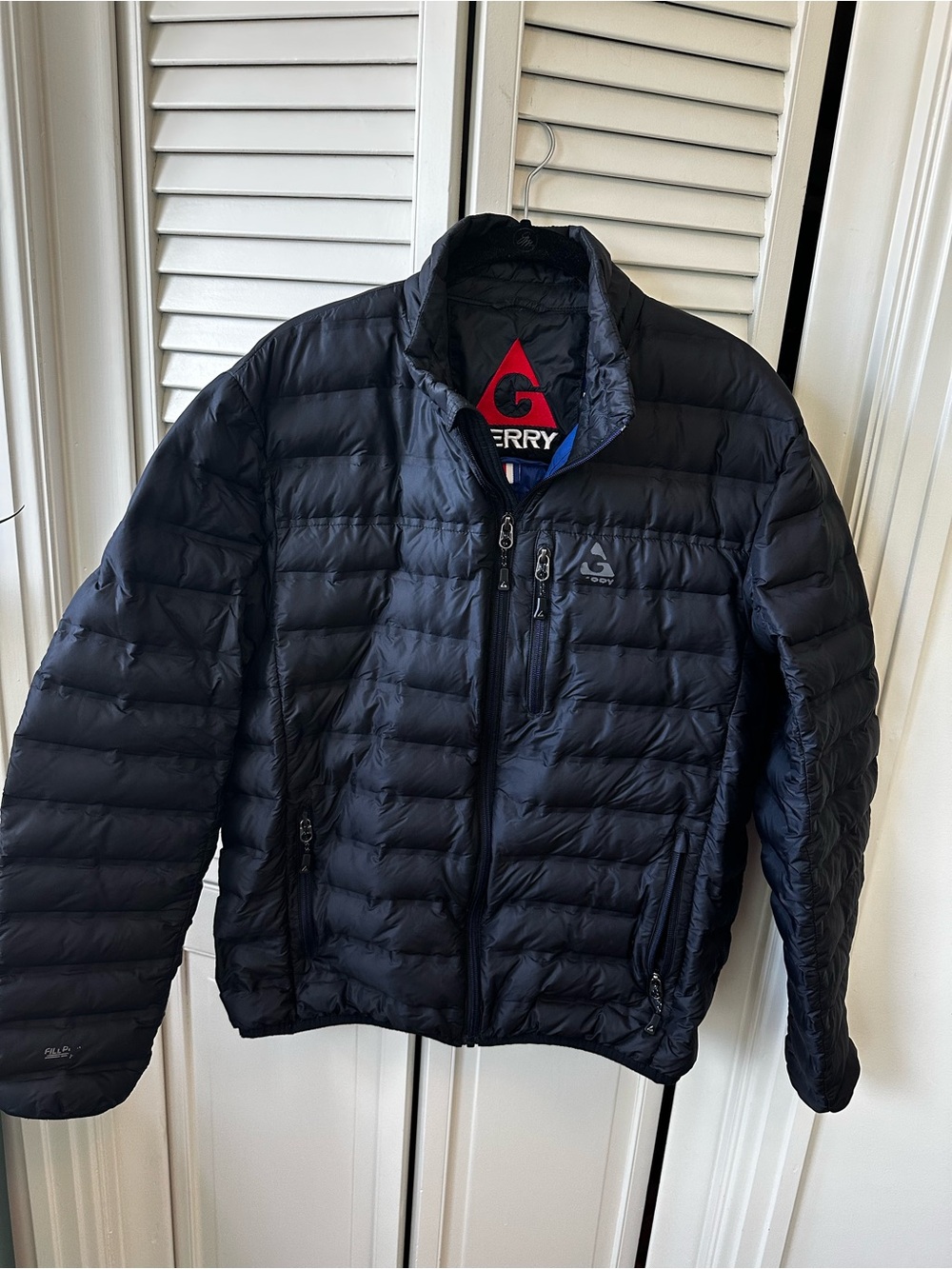 Gerry Weber Men's Black Quilted Packable Puffer Jacket